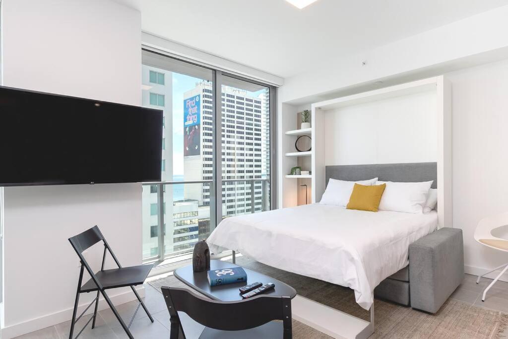 Stylish Modern Downtown Free Parking Apartamento Miami